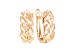 Золотые cерьги классические