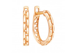 Золотые cерьги классические