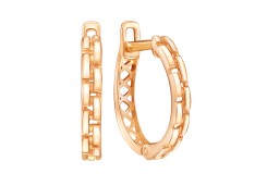 Золотые cерьги классические