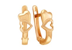 Золотые cерьги классические