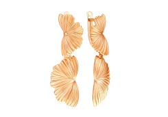 Золотые cерьги висячие