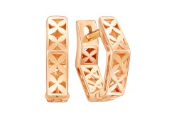 Золотые cерьги классические