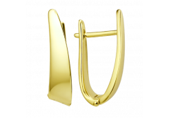 Серьги из желтого золота 585 пробы