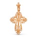 Крест из золота с бриллиантом