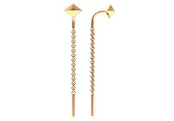 Золотые cерьги классические