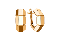 Золотые cерьги классические