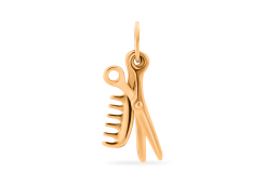 Золотая подвеска 