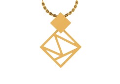 Золотая подвеска 