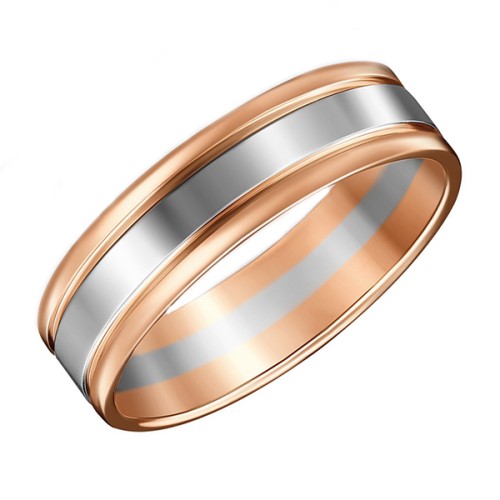 Золотое обручальное кольцо 