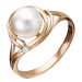 Золотое кольцо с жемчугом