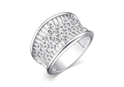 Серебряное кольцо с фианитом