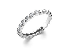 Серебряное кольцо с фианитом