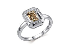 Серебряное кольцо с султанитом