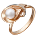 Золотое кольцо с жемчугом