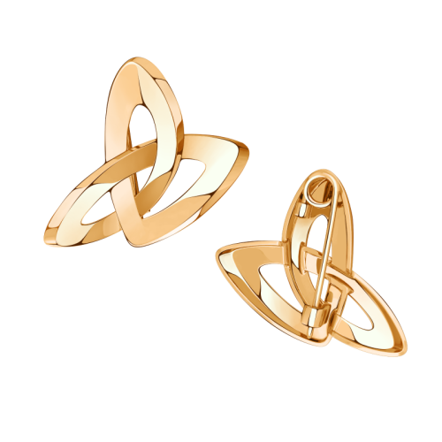 Брошь из золота 