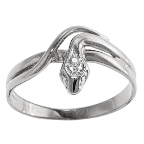 Серебряное кольцо с фианитом