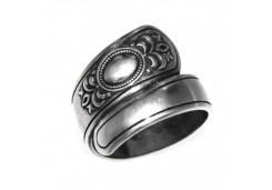 Серебряное кольцо с чернением