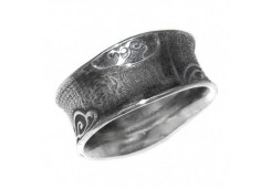 Серебряное кольцо с чернением