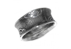 Серебряное кольцо с чернением