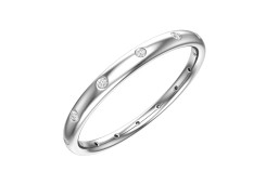 Серебряное кольцо с фианитом