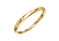 Серебряное кольцо с фианитом