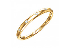 Серебряное кольцо с фианитом