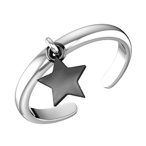 Серебряное кольцо с эмалью