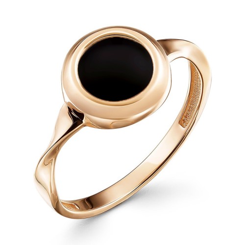 Золотое кольцо с керамикой