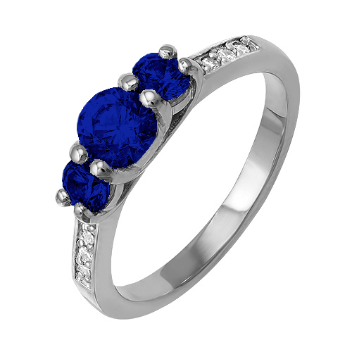 Серебряное кольцо с кварцем