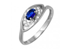 Серебряное кольцо с кварцем