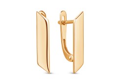 Золотые cерьги классические