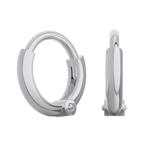 Серебряные cерьги классические