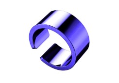 Серебряная серьга классическая с эмалью