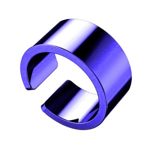 Серебряная серьга классическая с эмалью