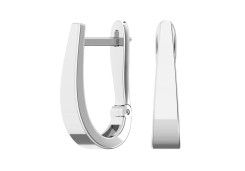 Серебряные cерьги классические