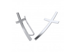 Серебряные cерьги классические