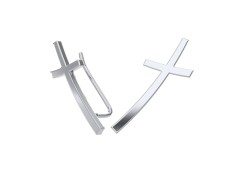 Серебряные cерьги классические