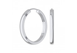 Серебряные cерьги конго