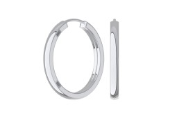 Серебряные cерьги конго