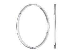 Серебряные cерьги конго