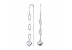 Серебряные cерьги классические