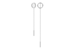 Серебряные cерьги классические