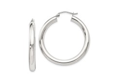 Серебряные cерьги конго