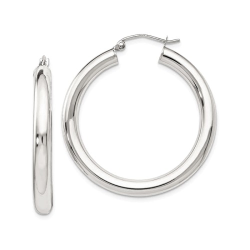 Серебряные cерьги конго