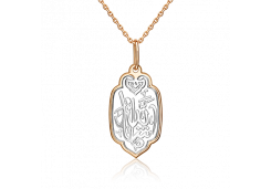 Золотая подвеска 