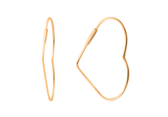 Золотые cерьги конго