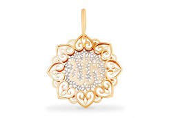 Золотая подвеска 