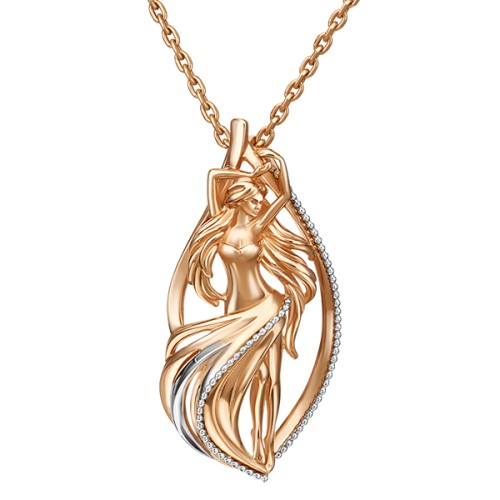 Золотая подвеска 