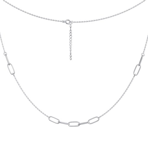 Серебряное колье 