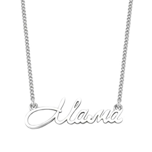 Серебряное колье 